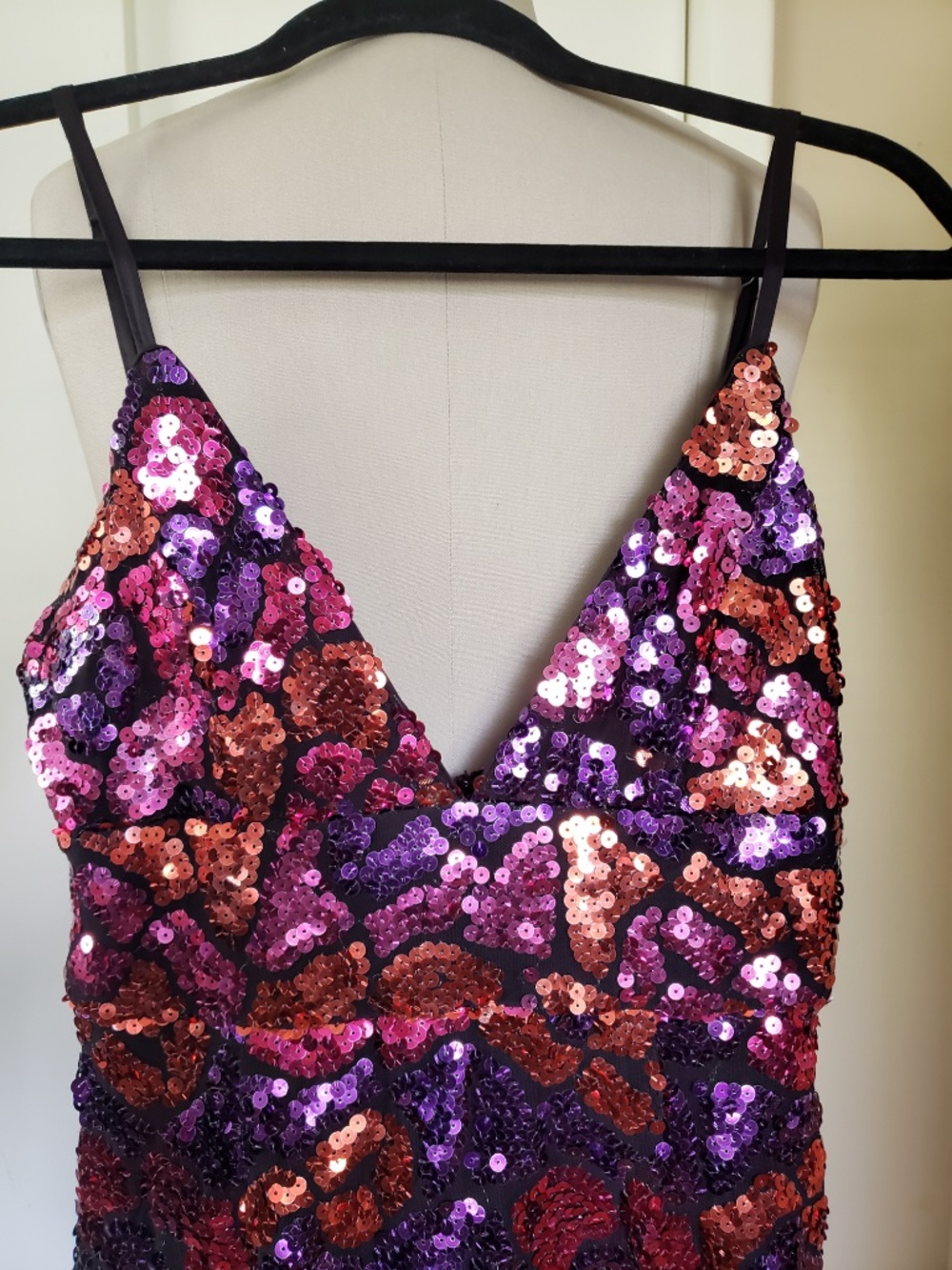 Hutch Sequin Mini Dress Size 6 - Picture 7 of 9